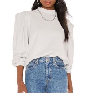 AGOLDE Folded Sleeve Sweatshirt